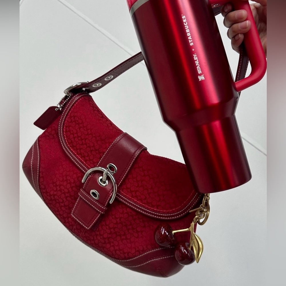 SOLD Coach Red Soho bag